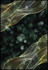 Oro real de maderas doradas Póster